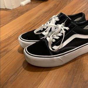 Platform Vans Old Skool Shoes